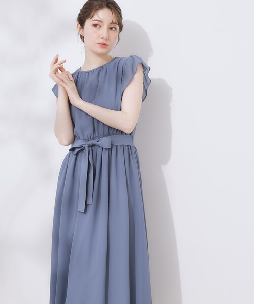 And Couture アシメフリルスリーブミニワンピース NEW ARRIVAL: AND COUTURE｜公式オンラインショップ｜バーン