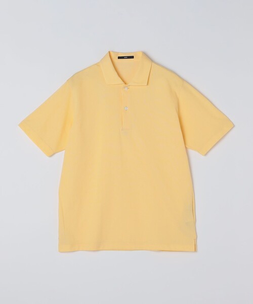 SHIPS(シップス)の「SHIPS: 〈吸水速乾〉COOLMAX(R) ピケ ワイドカラー ポロシャツ(Tシャツ/カットソー・メンズ・レッド/ライトグリーン/ロイヤルブルー/クリーム・SMALL/MEDIUM/LARGE/X-LARGE)」の2枚目の写真