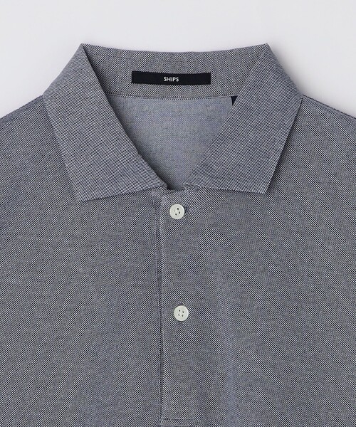 セール】SHIPS: 〈吸水速乾〉COOLMAX(R) ピケ ワイドカラー ポロシャツ