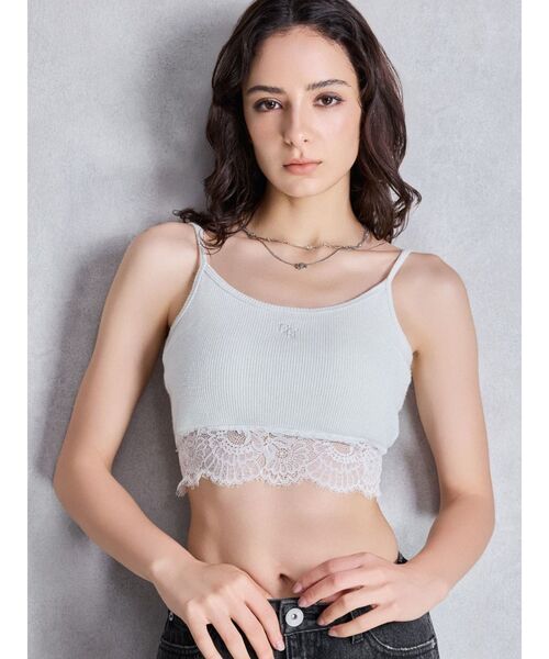 GYDA（ジェイダ）の「JEYSUS SymmetryGYDA ラインストーンレイヤーネックレス（ネックレス・レディース・ゴールド/シルバー・FREE）」の4枚目の写真