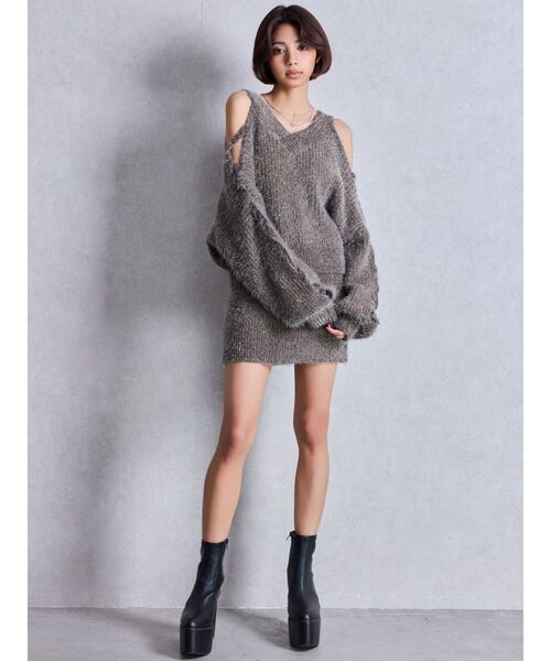 GYDA（ジェイダ）の「JEYSUS SymmetryGYDA ラインストーンレイヤーネックレス（ネックレス・レディース・ゴールド/シルバー・FREE）」の15枚目の写真