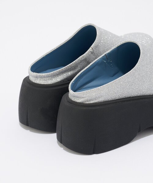 CIAOPANIC（チャオパニック）の「厚底ラメサボサンダル（サンダル・レディース・ブラック/シルバー/ブラウン・39/37/35）」の20枚目の写真