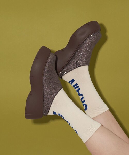 CIAOPANIC（チャオパニック）の「厚底ラメサボサンダル（サンダル・レディース・ブラック/シルバー/ブラウン・39/37/35）」の22枚目の写真