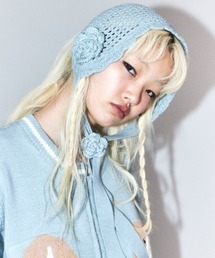 Candy Stripper(LfBXgbp[)FLOWER KNIT HEAD hX(̑wAANZT[)