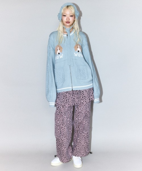 Candy Stripper（キャンディストリッパー）の「FLOWER KNIT HEAD ドレス（その他ヘアアクセサリー・レディース・クリーム/ブルー・FREE）」の8枚目の写真