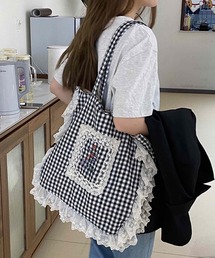 ギンガムチェック」に該当するトートバッグファッション通販