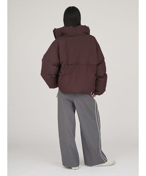 emmi（エミ）の「イージーケアサイドラインパンツ（スラックス・レディース・ブラック/オフホワイト/グレー・0/1）」の21枚目の写真