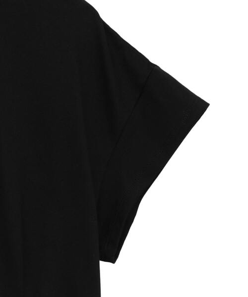 SOFFITTO(ソフィット)の「異素材使いプルオーバー(Tシャツ/カットソー・レディース・オフホワイト/ボルドー/ブラック・FREE)」の16枚目の写真