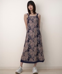 Nora Lily（ノラリリー）の「【Nora Lily】「elle」Tie dyeing sheer dress（ドレス）」