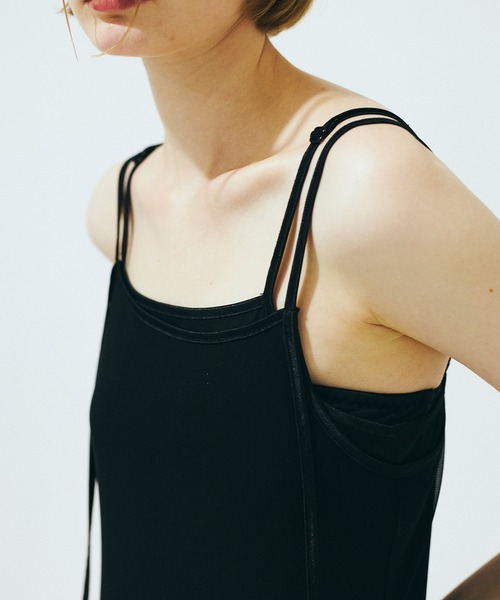 Nora Lily elle(ノラリリーエル)の「【Nora Lily】「elle」Tie dyeing sheer dress(ドレス・レディース・グレー系その他/ベージュ系その他/ブラック×ブラック/ブラック系その他・FREE)」の12枚目の写真