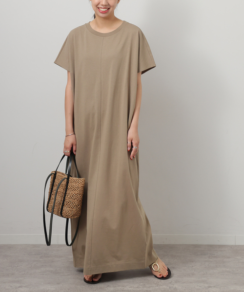 JOURNAL STANDARD relume（ジャーナルスタンダード　レリューム）の「ドルマンスリーブカットソーワンピース（ワンピース・レディース・チャコールグレー/ブラウン系その他・FREE）」の17枚目の写真