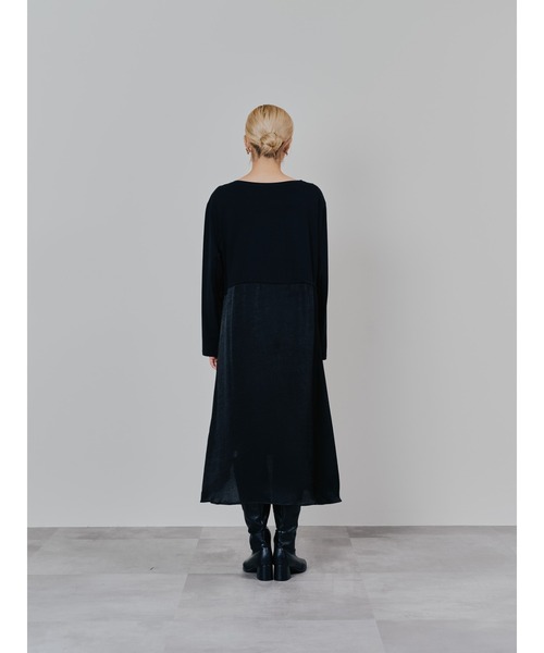 DOLLUPOOPS（ドールアップウップス）の「箔プリントカットソーワンピース（ワンピース・レディース・ブルー/ブラック/ブラウン・38）」の17枚目の写真