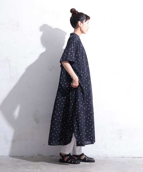 soulberry(ソウルベリー)の「星屑のワンピース(ワンピース・レディース・ネイビー・L/M/LL/3L/4L/5L)」の20枚目の写真