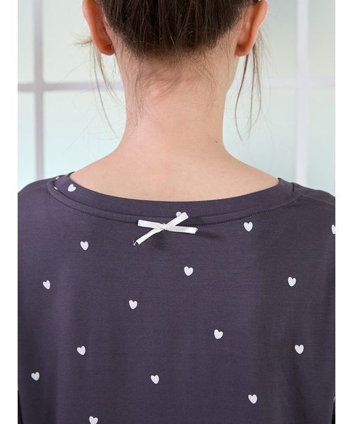 セール】【USAGI ONLINE/ZOZO限定】【接触冷感】ハート柄ロンT＆