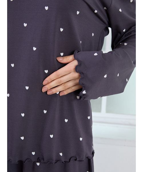 セール】【USAGI ONLINE/ZOZO限定】【接触冷感】ハート柄ロンT＆