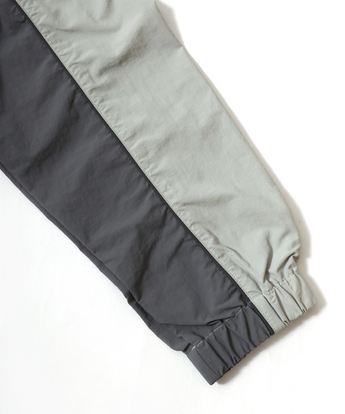 CONVERSE（コンバース）の「2026SS CONVERSE /コンバース ナイロン 撥水 ラグラン切替 ワンポイントロゴ刺繍 トラックジャケット スタンドジップアップブルゾン【セットアップ対応】（ナイロンジャケット・メンズ・アイボリー/ブラック/ネイビー・LL/M/L）」の18枚目の写真