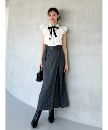 SNIDEL | ベルトデザインタイトスカート(スカート)