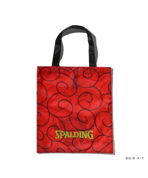 SPALDING(スポルディング)の「【SPALDING/スポルディング】パッカブルトートバッグ ONE PIECE/アニメワンピース(トートバッグ・メンズ・パープル/オレンジ/ホワイト×レッド・FREE)」の5枚目の写真