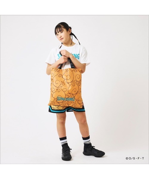 SPALDING(スポルディング)の「【SPALDING/スポルディング】パッカブルトートバッグ ONE PIECE/アニメワンピース(トートバッグ・メンズ・パープル/オレンジ/ホワイト×レッド・FREE)」の7枚目の写真