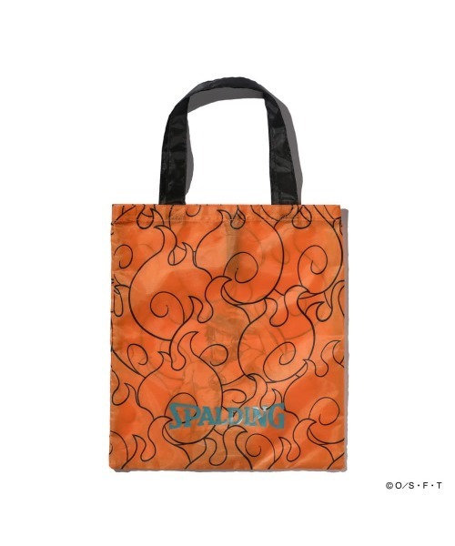 SPALDING(スポルディング)の「【SPALDING/スポルディング】パッカブルトートバッグ ONE PIECE/アニメワンピース(トートバッグ・メンズ・パープル/オレンジ/ホワイト×レッド・FREE)」の8枚目の写真