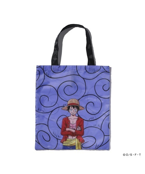 SPALDING(スポルディング)の「【SPALDING/スポルディング】パッカブルトートバッグ ONE PIECE/アニメワンピース(トートバッグ・メンズ・パープル/オレンジ/ホワイト×レッド・FREE)」の16枚目の写真