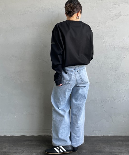 TATRAS（タトラス）の「[TATRAS/タトラス] OSMO クルーネック ロングスリーブTシャツ（Tシャツ/カットソー・レディース・ブラック・1/2/3）」の8枚目の写真