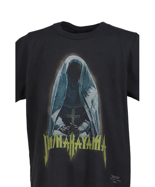 JUN/NAKAYAMA(ジュンナカヤマ)の「NUN T-SHIRTS(Tシャツ/カットソー・メンズ・ブラック・SMALL/MEDIUM/X-LARGE)」の6枚目の写真