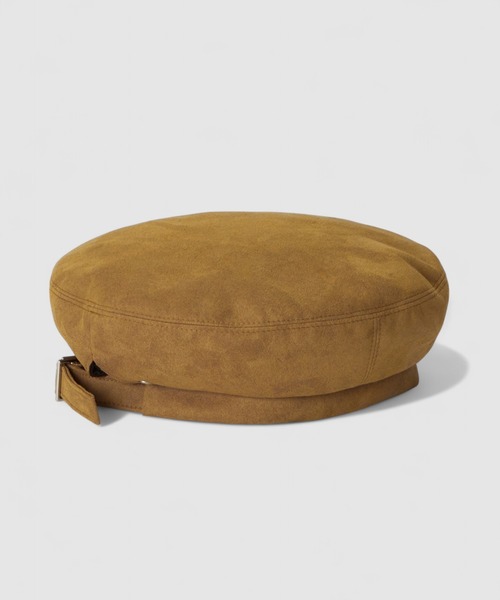 La Maison de Lyllis（メゾンドリリス）の「【La Maison de Lyllis(ラ メゾン ド リリス)】 FRANK BERET（ハンチング/ベレー帽・レディース・ブラック/キャメル・FREE）」の3枚目の写真