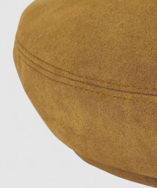 La Maison de Lyllis（メゾンドリリス）の「【La Maison de Lyllis(ラ メゾン ド リリス)】 FRANK BERET（ハンチング/ベレー帽・レディース・ブラック/キャメル・FREE）」の5枚目の写真