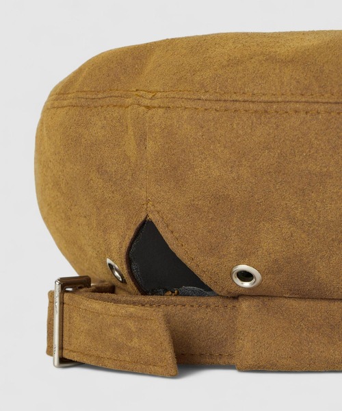 La Maison de Lyllis（メゾンドリリス）の「【La Maison de Lyllis(ラ メゾン ド リリス)】 FRANK BERET（ハンチング/ベレー帽・レディース・ブラック/キャメル・FREE）」の6枚目の写真