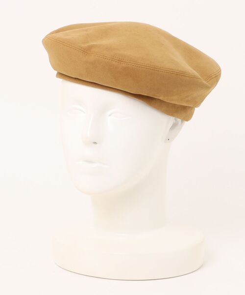 La Maison de Lyllis（メゾンドリリス）の「【La Maison de Lyllis(ラ メゾン ド リリス)】 FRANK BERET（ハンチング/ベレー帽・レディース・ブラック/キャメル・FREE）」の8枚目の写真