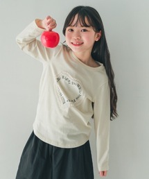 NHT（エヌエイチティー）の「NHT/エヌエイチティー Heart　チュールロングＴシャツ（Tシャツ/カットソー）」