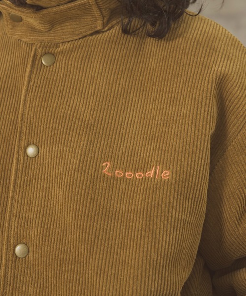 Zooodle（ズードル）の「Corduroy Boa Jacket - コーデュロイボアジャケット -（ブルゾン・メンズ・ブラック/ブラウン・LARGE/MEDIUM）」の14枚目の写真