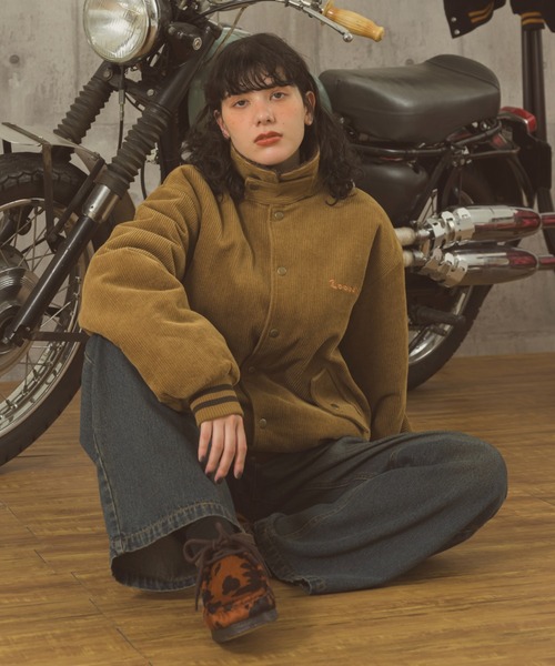 Zooodle（ズードル）の「Corduroy Boa Jacket - コーデュロイボアジャケット -（ブルゾン・メンズ・ブラック/ブラウン・LARGE/MEDIUM）」の19枚目の写真