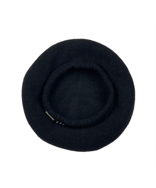 HUNTISM（ハンティズム）の「Rib Beret（ハンチング/ベレー帽・メンズ・ネイビー/ブラウン/ブラック・ONE SIZE）」の6枚目の写真