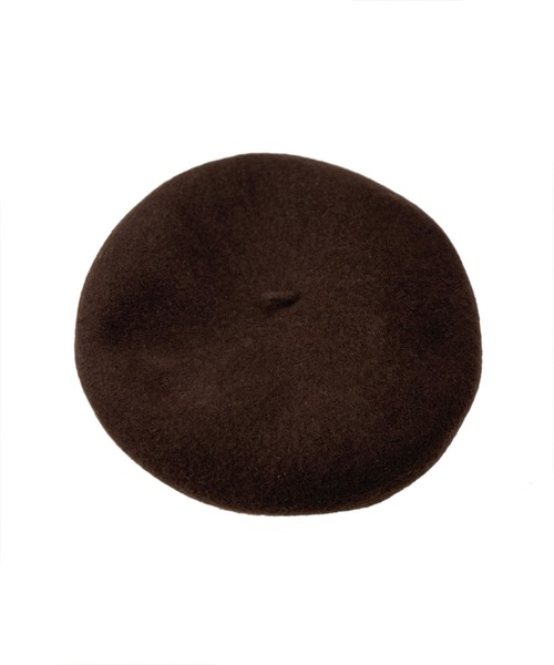 HUNTISM（ハンティズム）の「Rib Beret（ハンチング/ベレー帽・メンズ・ネイビー/ブラウン/ブラック・ONE SIZE）」の7枚目の写真