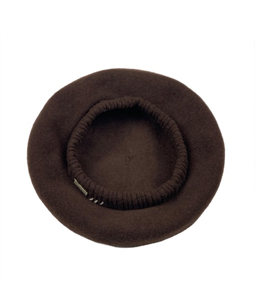 HUNTISM（ハンティズム）の「Rib Beret（ハンチング/ベレー帽・メンズ・ネイビー/ブラウン/ブラック・ONE SIZE）」の8枚目の写真