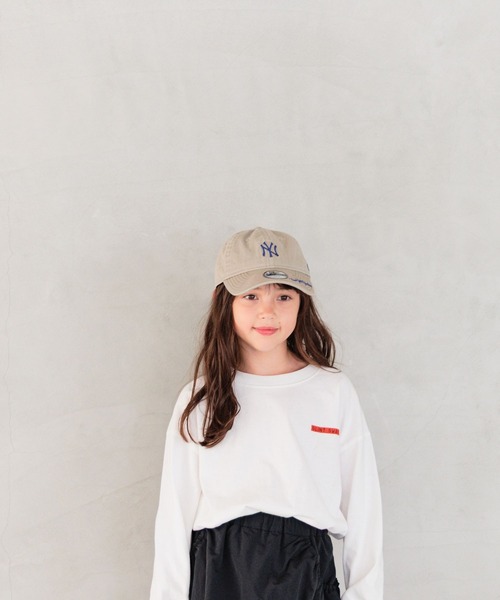 BAYFLOW（ベイフロー）の「[大人気!シーズンレスで着れる♪]アソートロゴBIG T(KIDS)（Tシャツ/カットソー・キッズ・オフホワイト/チャコール/パープル/グレー・140cm/130cm/120cm/110cm/150cm）」の5枚目の写真