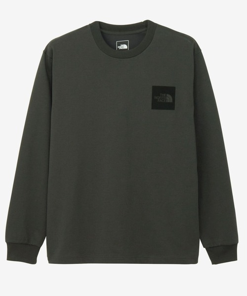 【新品】THE NORTH FACE ウール100%長袖カットソー THE NORTH FACE/ザ・ノース・フェイス/Square Logo Long Sleeve
