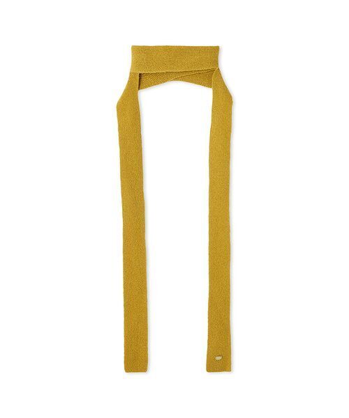 FRAY I.D（フレイアイディー）の「スキニーニットマフラー（ストール/ショール・レディース・その他/ホワイト/グレー/イエロー・F）」の3枚目の写真