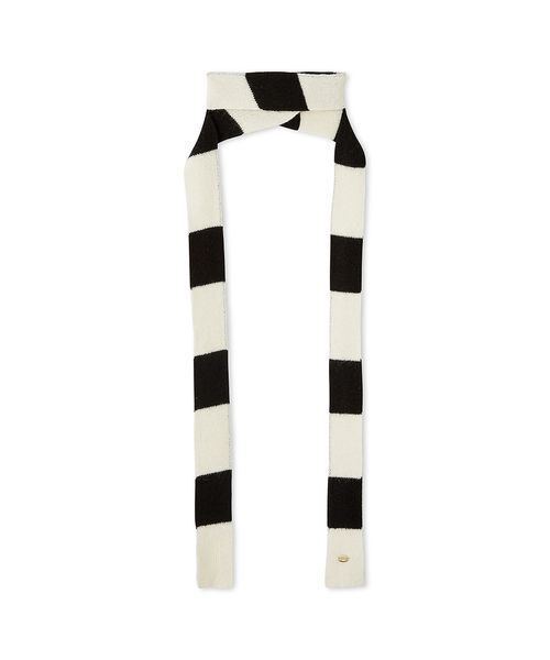 FRAY I.D（フレイアイディー）の「スキニーニットマフラー（ストール/ショール・レディース・その他/ホワイト/グレー/イエロー・F）」の4枚目の写真