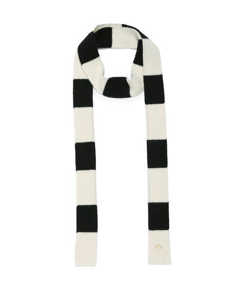 FRAY I.D（フレイアイディー）の「スキニーニットマフラー（ストール/ショール・レディース・その他/ホワイト/グレー/イエロー・F）」の6枚目の写真