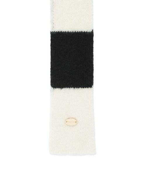 FRAY I.D（フレイアイディー）の「スキニーニットマフラー（ストール/ショール・レディース・その他/ホワイト/グレー/イエロー・F）」の7枚目の写真