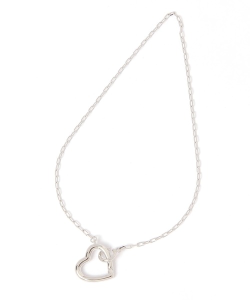 niko and...（ニコアンド）の「ハートトップネックレス（ネックレス・レディース・イエロー/グレー・0）」の3枚目の写真