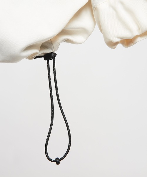 gomme（ゴム）の「T/Cグログラン　バルーンタックブルゾン（テーラードジャケット・レディース・アイボリー・MEDIUM）」の13枚目の写真