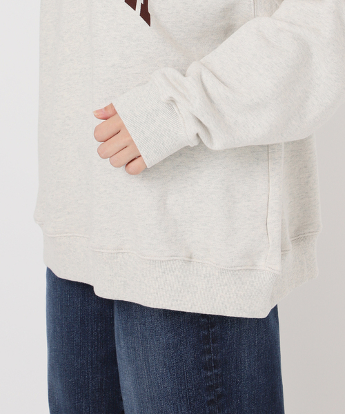 Spick & Span（スピックアンドスパン）の「ロゴスウェット（スウェット・レディース・ライトグレー/アイボリー・FREE）」の15枚目の写真