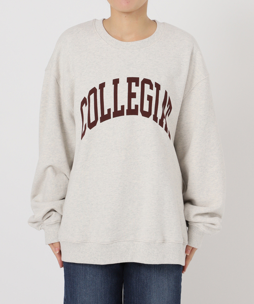 Spick & Span（スピックアンドスパン）の「ロゴスウェット（スウェット・レディース・ライトグレー/アイボリー・FREE）」の20枚目の写真