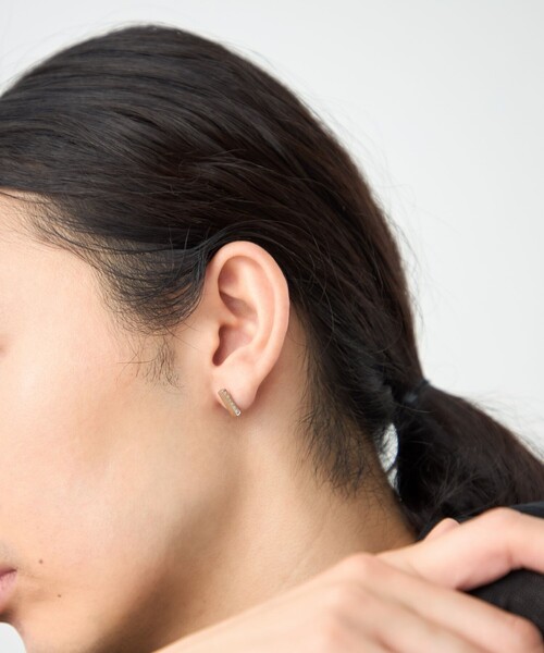 ete（エテ）の「[カラーリスト] ビジュー リバーシブル ピアス プラチナム（ピアス（片耳用）・レディース・B/A・FREE）」の12枚目の写真