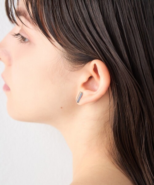 ete（エテ）の「[カラーリスト] ビジュー リバーシブル ピアス プラチナム（ピアス（片耳用）・レディース・B/A・FREE）」の13枚目の写真