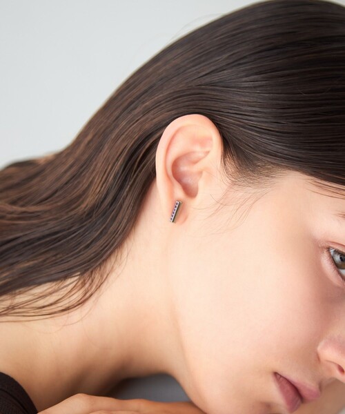 ete（エテ）の「[カラーリスト] ビジュー リバーシブル ピアス プラチナム（ピアス（片耳用）・レディース・B/A・FREE）」の15枚目の写真